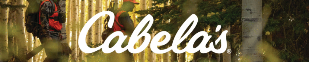 cabela's logo banner